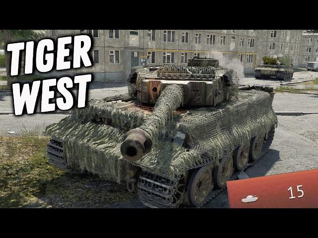 Tiger West German Heavy Tank Gameplay | War Thunder