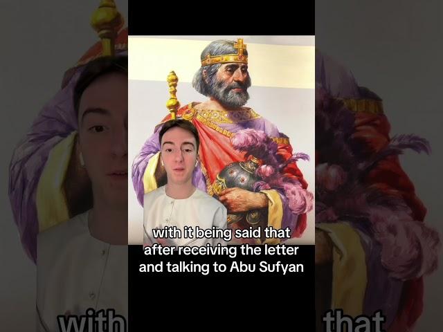 Prophet Muhammad’s ﷺ letter to Roman Emperor Heraclius ️ inviting him to Islam 