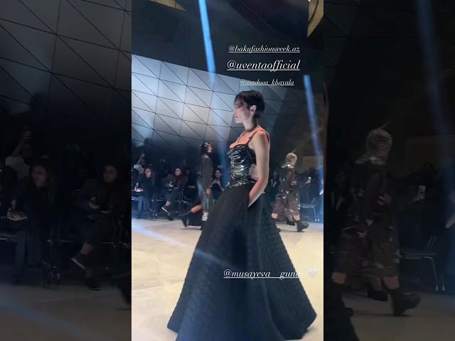 Uventa baku fashion week 23 #fashion #model #running #catwalk #fashionweek #design #baku #aze #edit