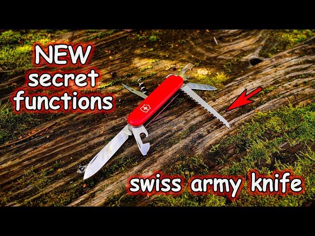 New secret functions of the Victorinox Swiss Army knife