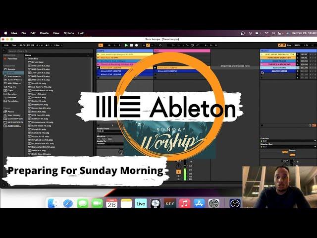Preparing Loops For Sunday Morning | Ableton Live 11
