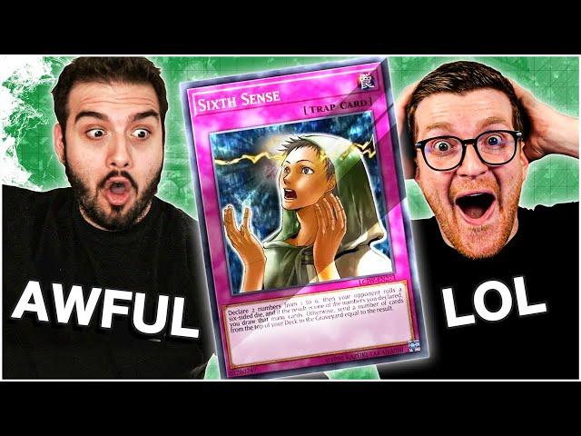 Hearthstone Pro Tries to Guess if "Random" Yu-Gi-Oh! Cards Are Good ft. @Rarran