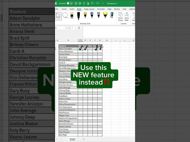 How to Insert a Checkbox in Excel (2024)