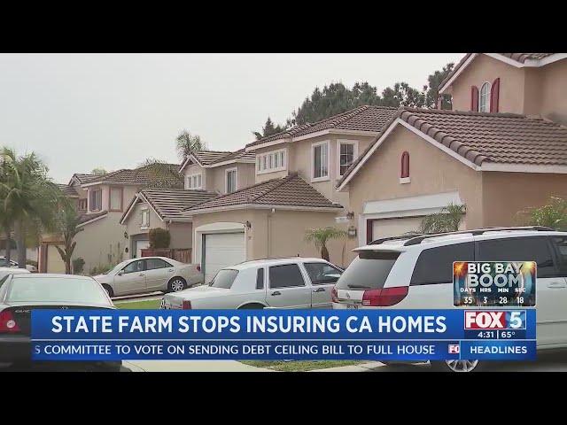 State Farm Stops Insuring California Homes