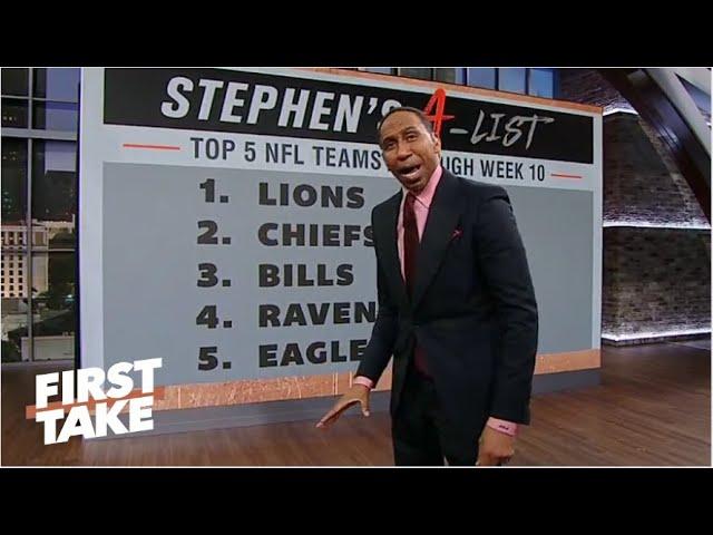 Russell Wilson is BALLER... Steelers are REAL DEAL! - Shannon rips Stephen's A-List: Top 5 NFL Teams