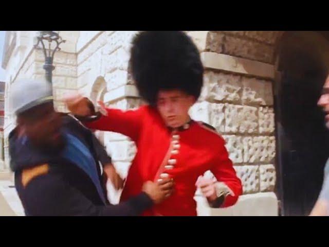 He Tried To Mess With A Royal Guard & Big Mistake