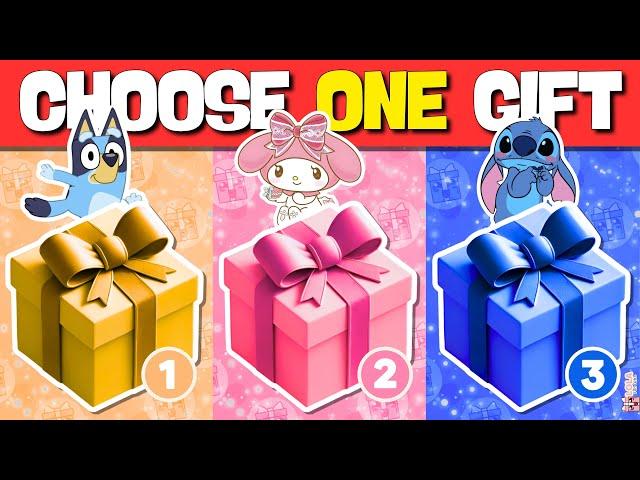 Choose Your Gift: Bluey, Mymelody or Stitch   Who’s Your Pick?