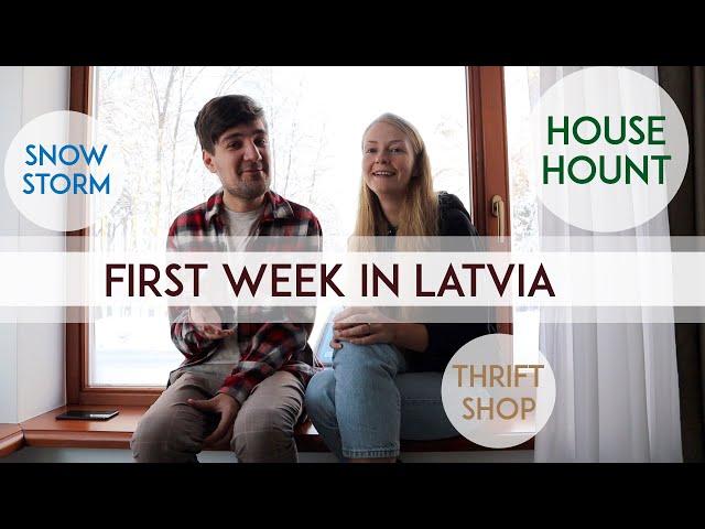 Our first week living in Latvia! *we moved to Latvia*