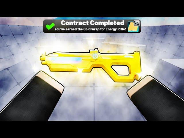 I Unlocked The GOLD Energy Rifle In Roblox Rivals..