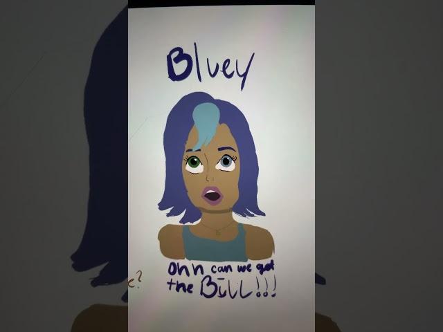 OHH CAN WE GET THE BILL?!#bluey#disney