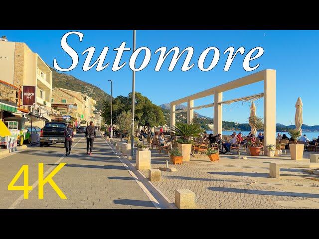 Sutomore, Bar Montenegro  November Walk ️ 2023 4K HDR Walking Tour ▶︎Captions