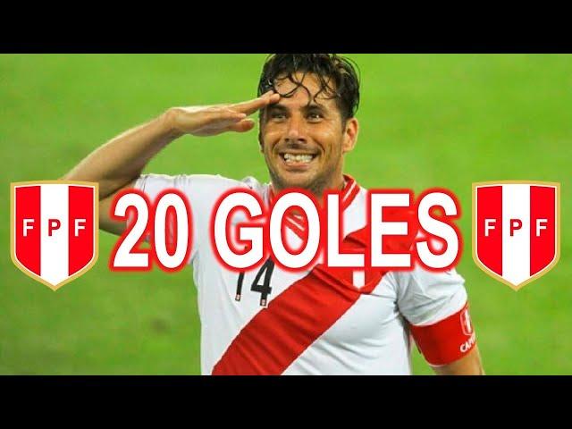 Claudio Pizarro: Todos sus goles con la Selección Peruana