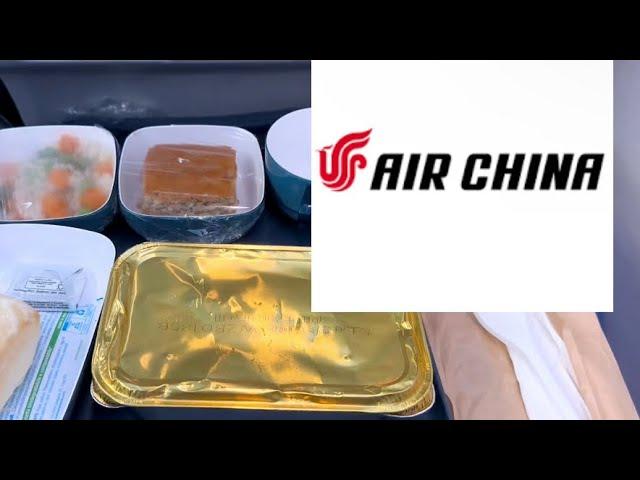 Flying to China? AIR CHINA Food Review & What to Expect!