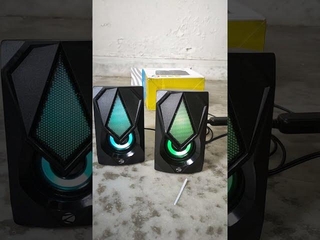 Zebronics 2.0 Speaker  ZEB-WARRIOR 2 | Unboxing