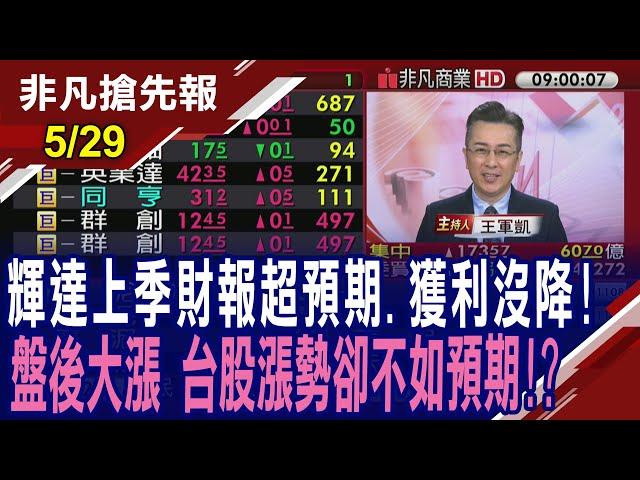 【輝達上季財報超預期.獲利沒降! 盤後大漲 台股漲勢卻不如預期!? 南韓央行再降息1碼 利率降至2.5% 緩衝關稅衝擊 】20250529 (王軍凱×黃靖哲) @ustvhotstock