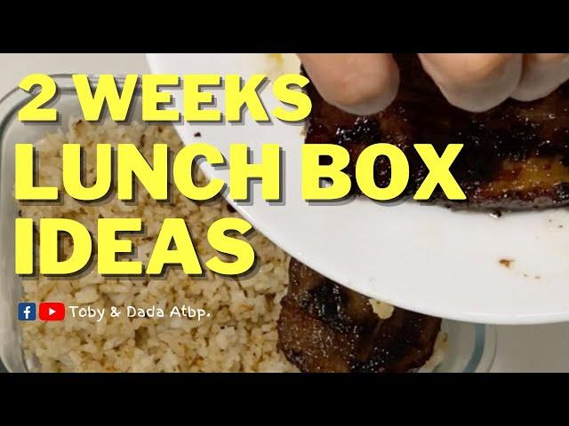 LUNCH IDEAS | PINOY LUNCH IDEAS | PAMBAON