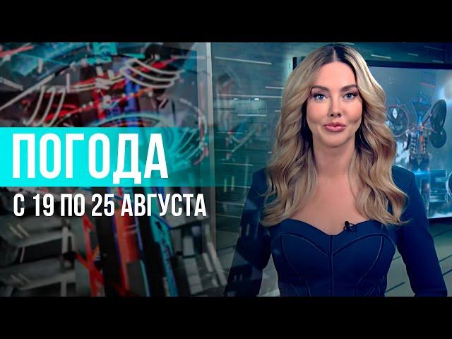 Погода на неделю 19-25 августа 2024. Прогноз погоды. Беларусь | Метеогид