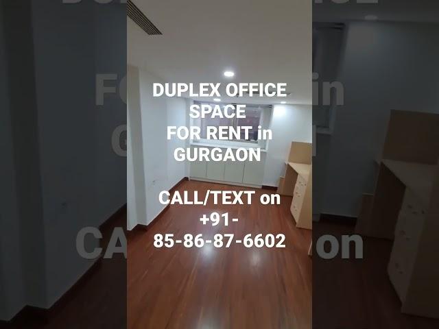 DUPLEX OFFICE FOR RENT IN GURGAON #gurgaonproperties #property #gurgaon #rent #DUPLEX OFFICE