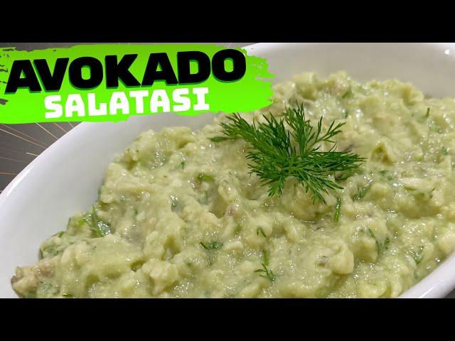 5 Dakikada Pratik Avokado Salatası (Ezmesi) Tarifi - Mutfaktaki Öyküler