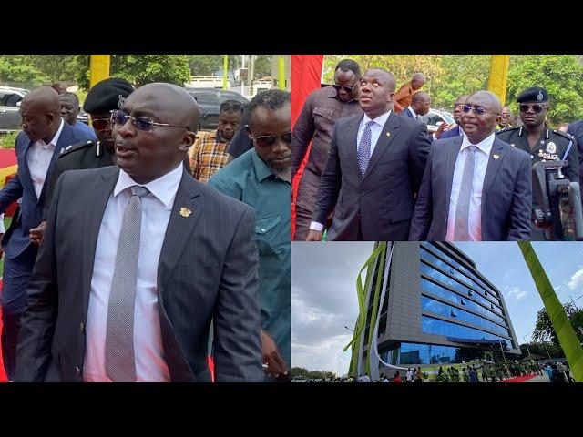 Humble Bawumia Commissions Ghana’s Ultra Modern $100M Land Commissions Headquarters