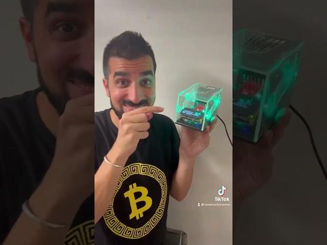 Bitcoin Merch® MARS LANDER Solo Bitcoin Miner #shorts