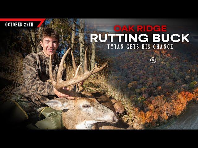 Oak Ridge Rutting Buck - Tytan Gets his Chance | Bowhunting Whitetails w/ Bill Winke