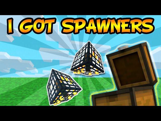 Getting Some Spawners and some more friends - McCentral Skyblock Series Ep.4