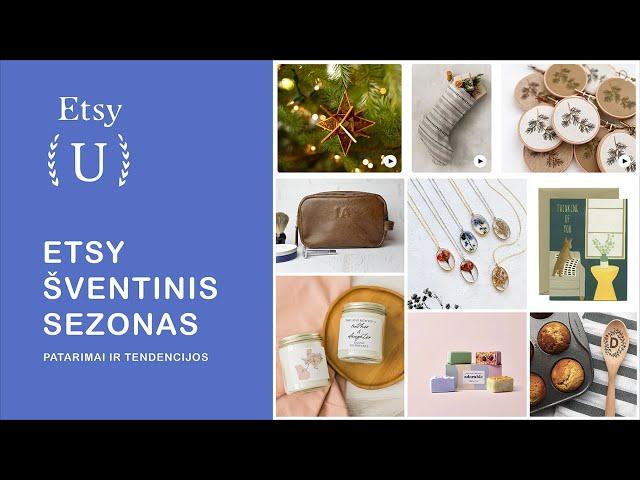 Etsy U - Šventinis sezonas 2022