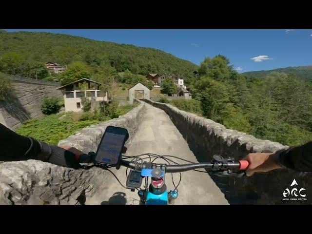 E-bike Valsesia con Alpin Rider Center. Mollia - Balmuccia