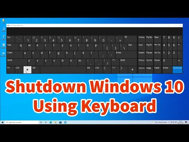 How To Shutdown or Turn off Windows 10 PC - Laptop Using Keyboard | windows 10 Shutdown Shortcut Key