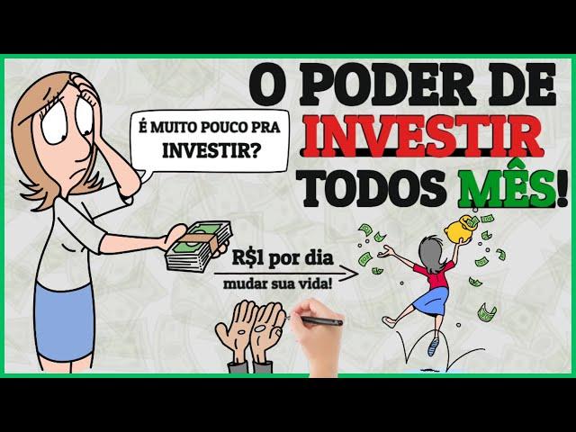 Educação Financeira na Prática: O Que Acontece Quando Você Investe Pouco Todo Mês!