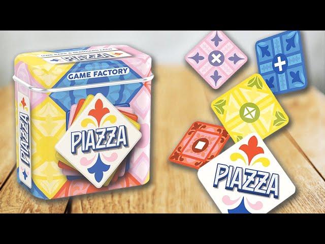 PIAZZA - Spielregeln TV (Spielanleitung Deutsch) - GAME FACTORY