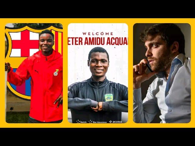 BREAKING: GHANA PLAYER JOINS BARCELONA, FABRIZIO ROMANO CONFIRMS, UPDATE ON AMIDU