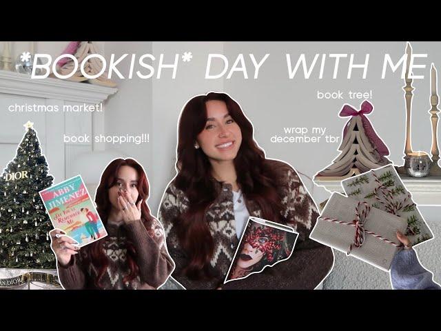 a cozy *bookish* day | bookmas day 3