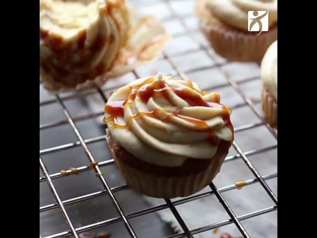FA60 - Salted Caramel Vanilla Cupcakes