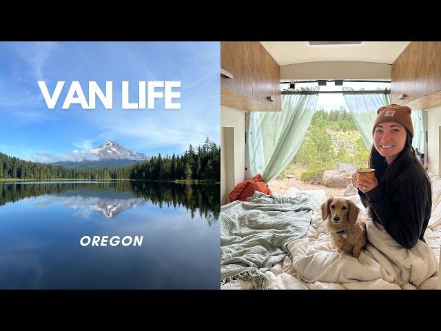 Van Life in Oregon | Road Trip Vlog | National Forests (Mt Hood, Deschutes), State Parks, & Bend