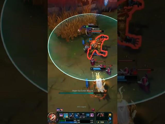 I SURVIVED  #leagueoflegends #smolder #fyp #gaming #funny #closecall
