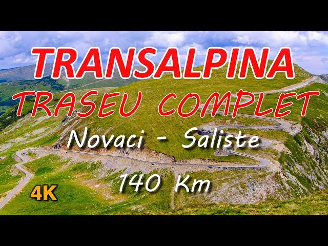 Transalpina : Traseu complet Novaci - Saliste 4K