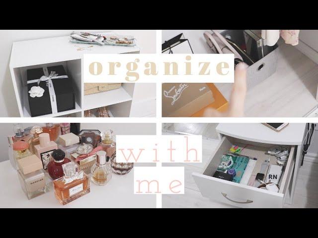 Late Night DECLUTTER & Organize | Nightstand Edition | The Simple Chic Life