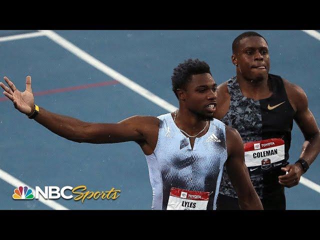 Noah Lyles and Christian Coleman renew their rivalry for 200m national championship | NBC Sports