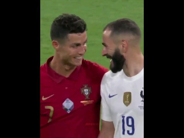 Ronaldo & Benzema Friendship ️