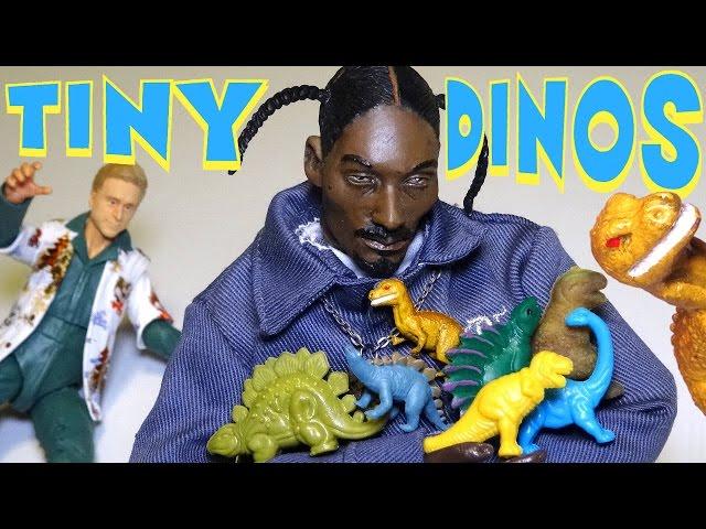 TINY DINOSAUR TOYS !  Tiny Dinos Small Toy Collection