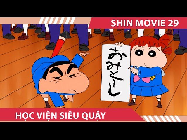 Review Shin Movie 29 , Shin Đại Náo học Viện TENKASU , Tóm Tắt Shin đội kasukabe