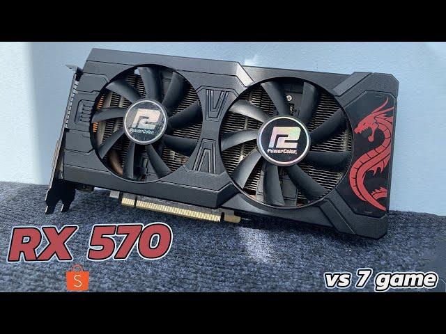 VGA rx 570 liệu hiệu năng chơi game còn tốt ở năm 2024