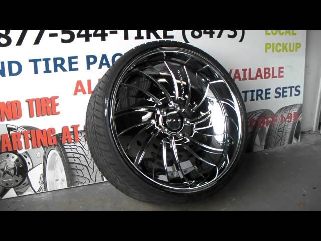 www.DUBSandTIRES.com Forgiato Girato-L Chrome 24 Inch Rims-Tires1995 Chevy Impala Custom RIms