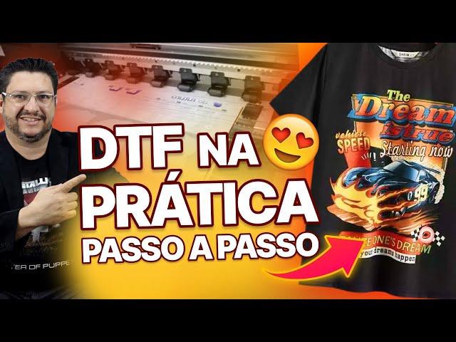 O que é DTF? Vai SUBSTITUIR a SERIGRAFIA? (Aprenda na Prática!)