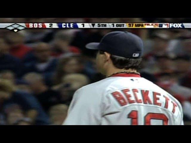 ALCS Gm5: Beckett fans 11 over eight frames