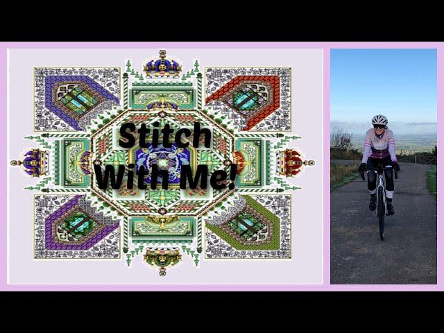 Chatelaine Stitch with me | Plus Charity Bike Ride Update!