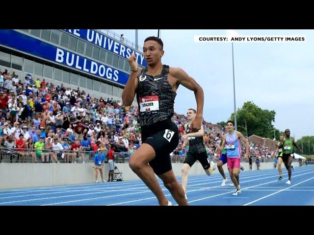 Olympic hopeful Donavan Brazier one-on-one interview