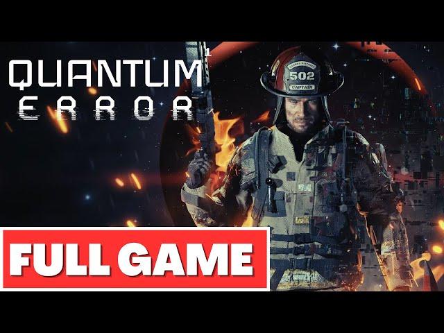 QUANTUM ERROR Gameplay Walkthrough FULL GAME - No Commentary